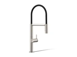 Semi-professional kitchen sink faucet with two-function sprayhead^Kohler Best