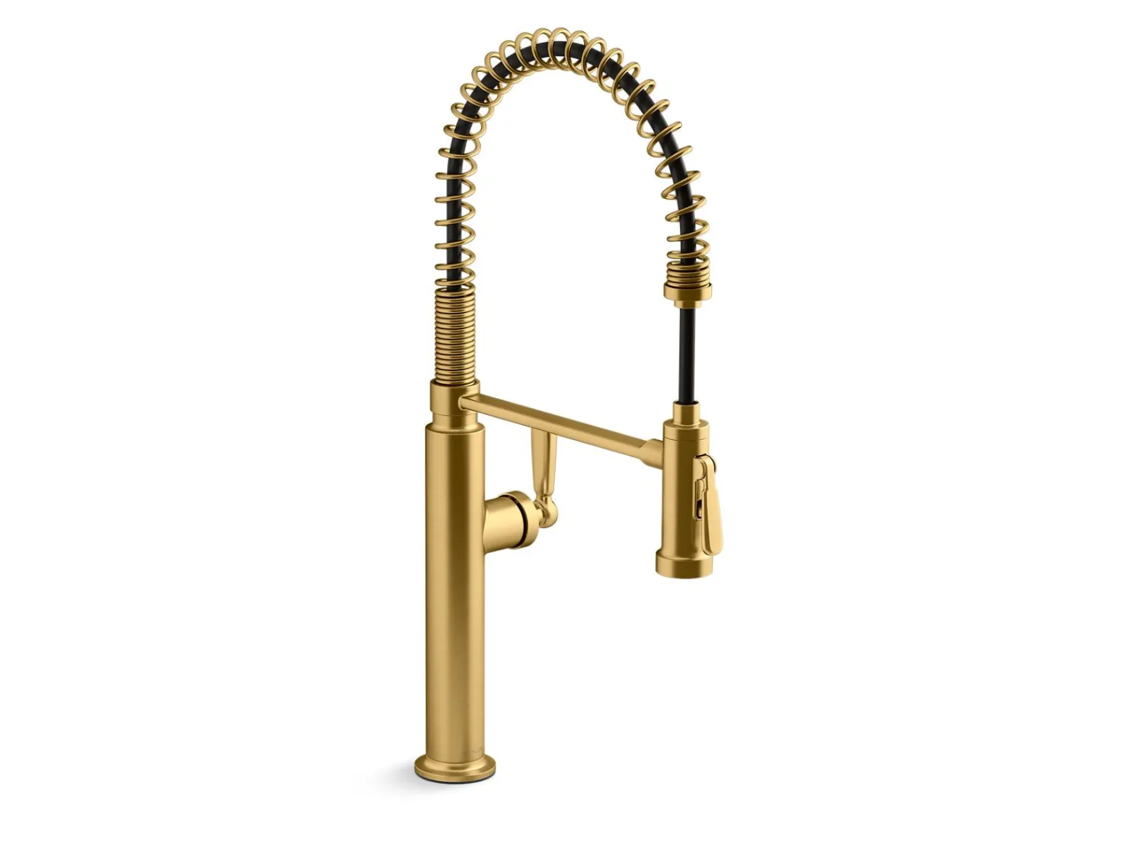 Semi-professional kitchen sink faucet with two-function sprayhead^Kohler Clearance