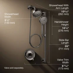 Showering Kit, 1.75 gpm^Kohler New