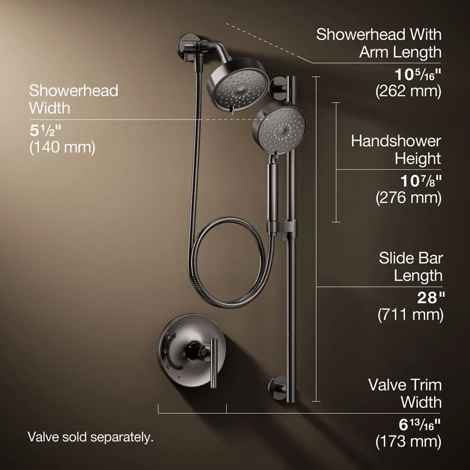 Showering Kit, 1.75 gpm^Kohler New
