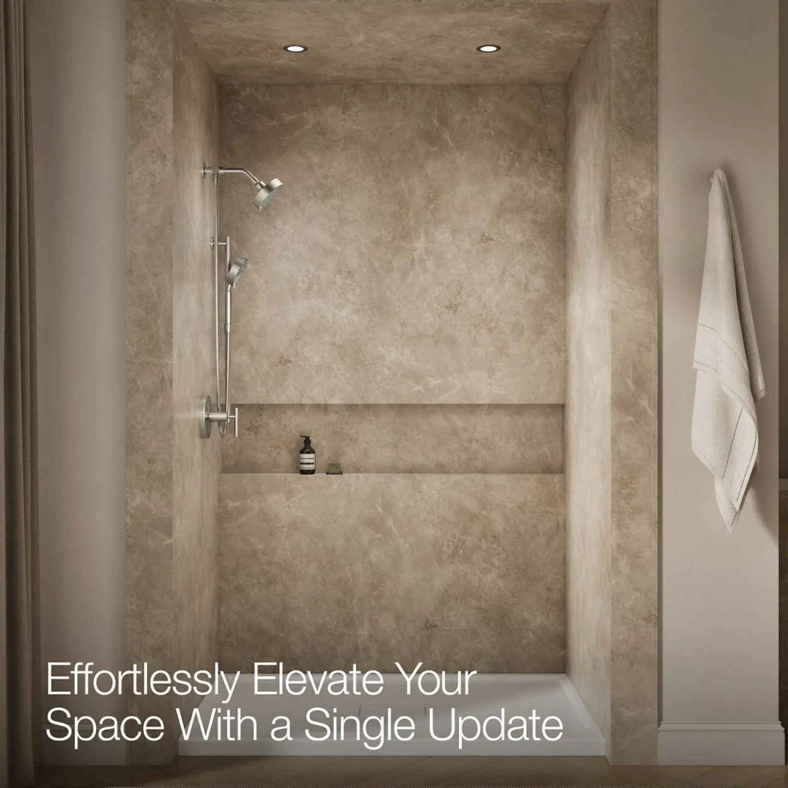 Showering Kit, 2.5 gpm^Kohler