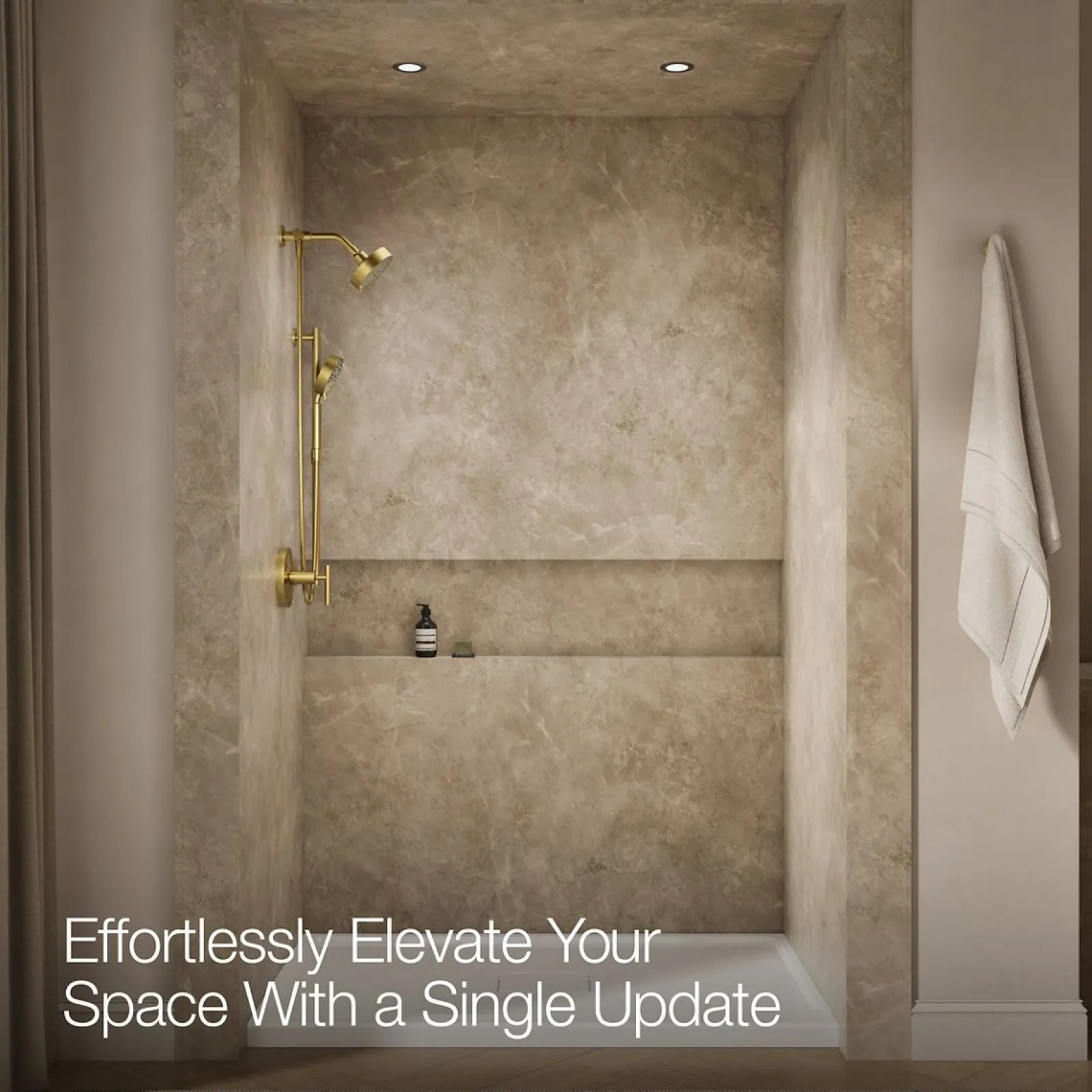 Showering Kit, 2.5 gpm^Kohler