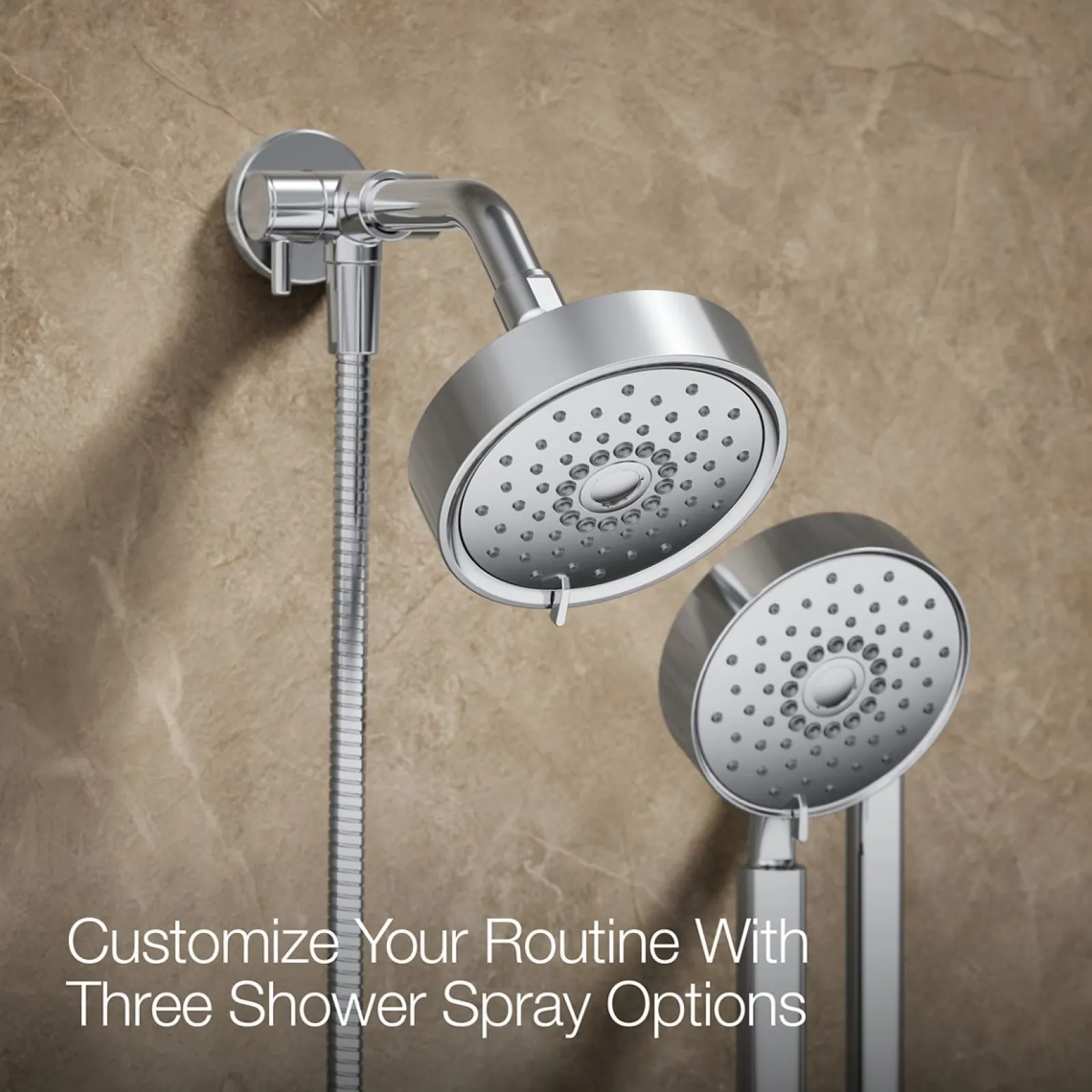 Showering Kit, 2.5 gpm^Kohler