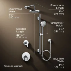 Showering kit, 1.75 gpm^Kohler Clearance