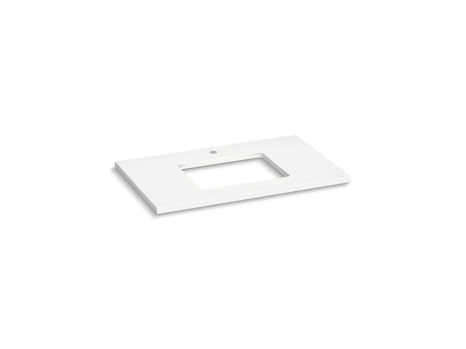 Silestone® 37" quartz vanity top with rectangular cutout^Kohler New