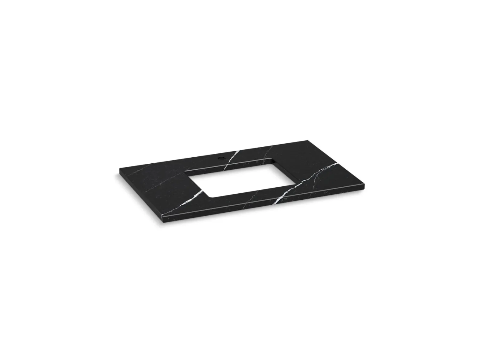 Silestone® 37" quartz vanity top with rectangular cutout^Kohler New