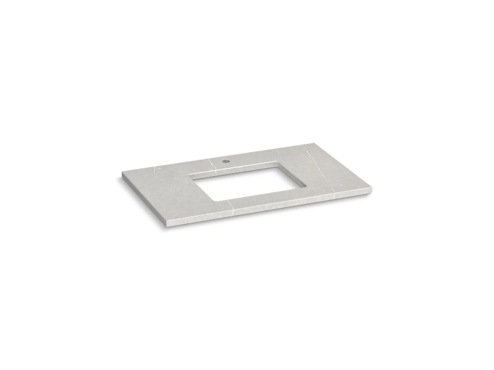 Silestone® 37" quartz vanity top with rectangular cutout^Kohler New
