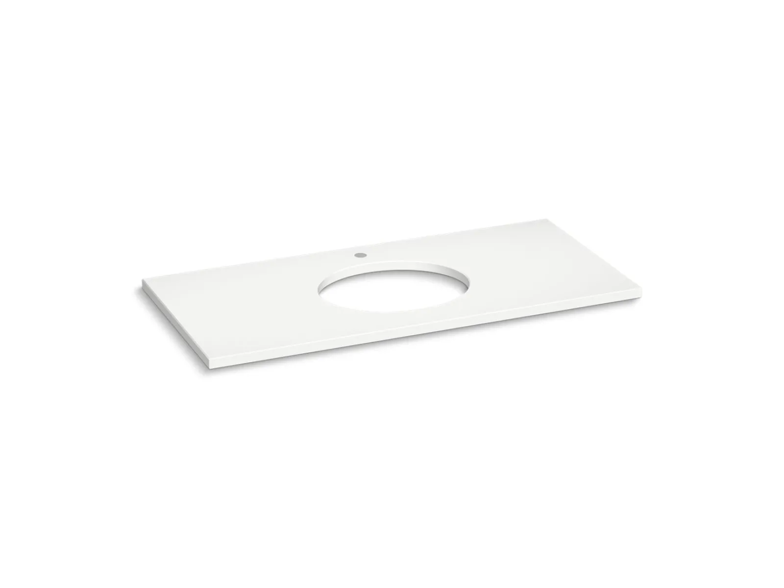 Silestone® 49" quartz vanity top with oval cutout^Kohler Online