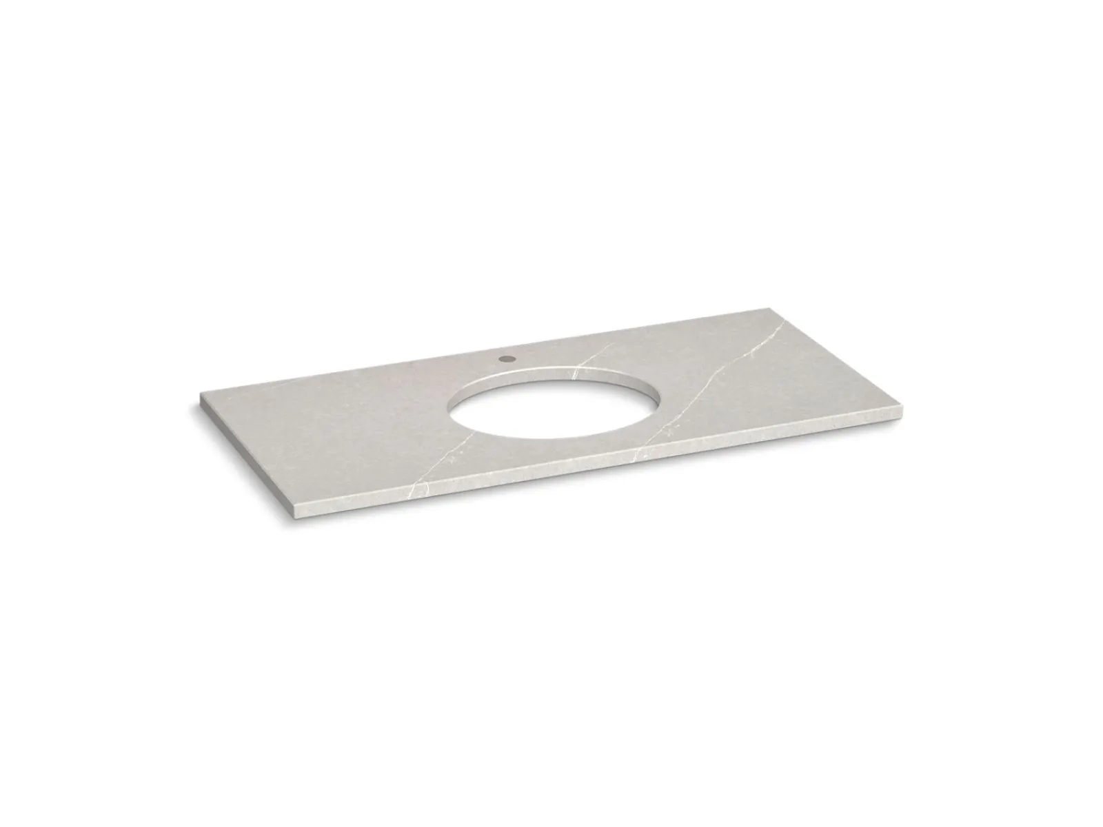 Silestone® 49" quartz vanity top with oval cutout^Kohler Online