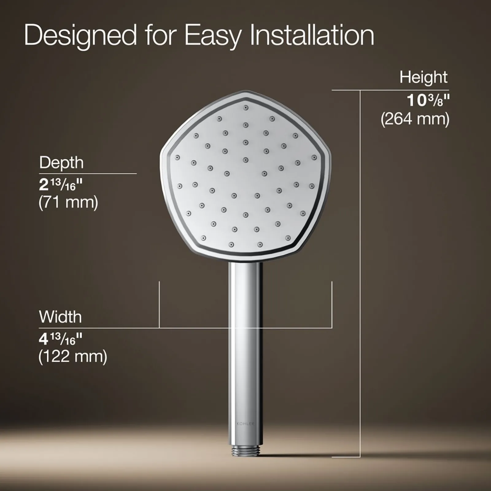 Single-function handshower, 1.75 gpm^Kohler Discount