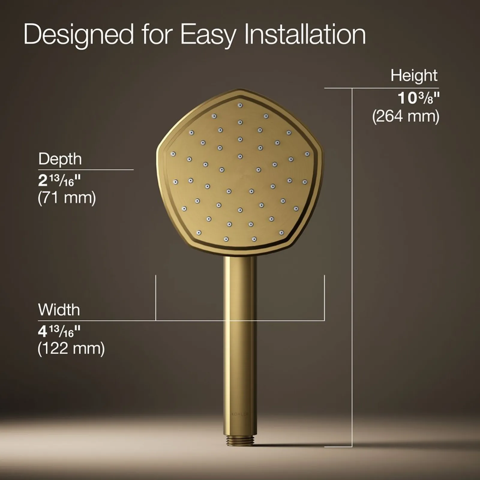 Single-function handshower, 1.75 gpm^Kohler Discount