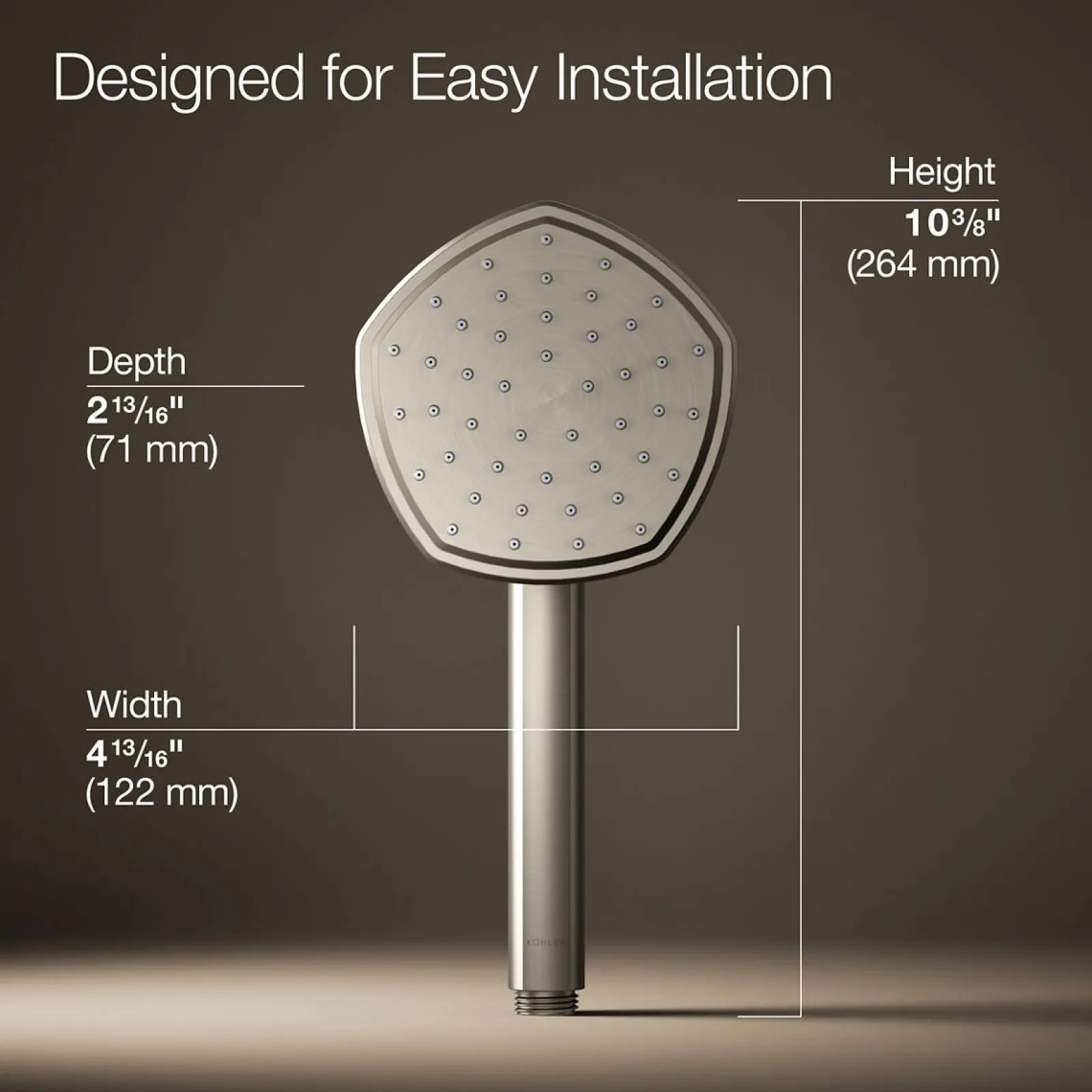 Single-function handshower, 2.5 gpm^Kohler Clearance