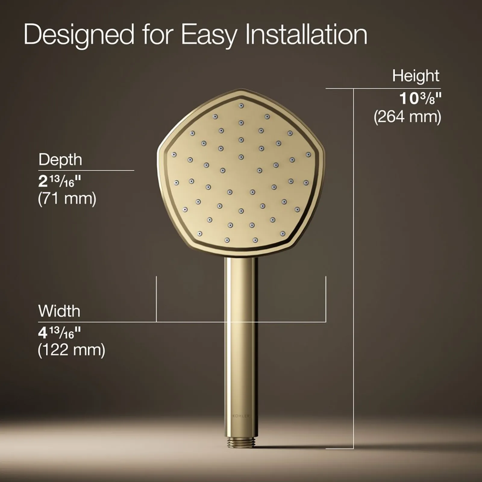 Single-function handshower, 2.5 gpm^Kohler Clearance