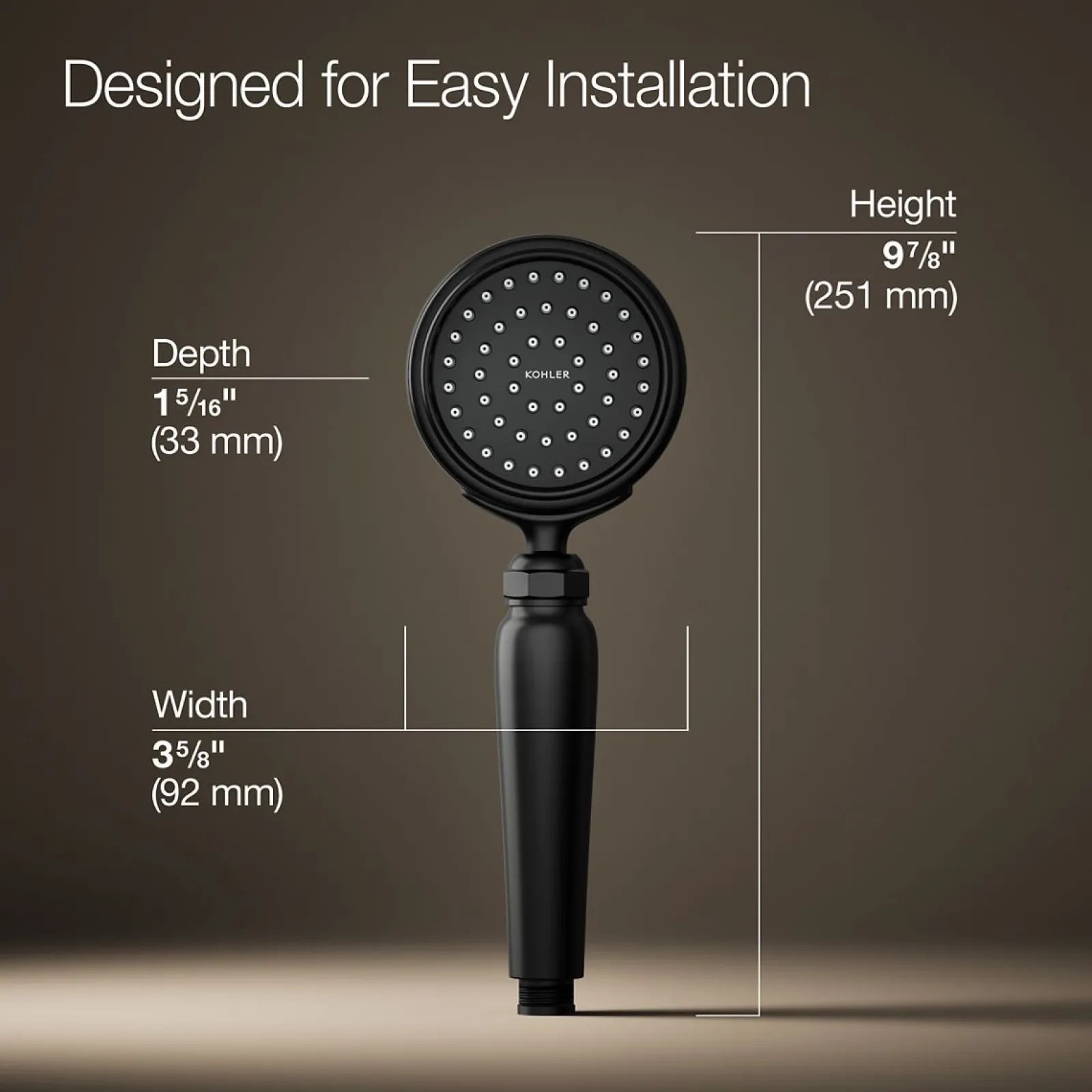 Single-function handshower, 1.75 gpm^Kohler