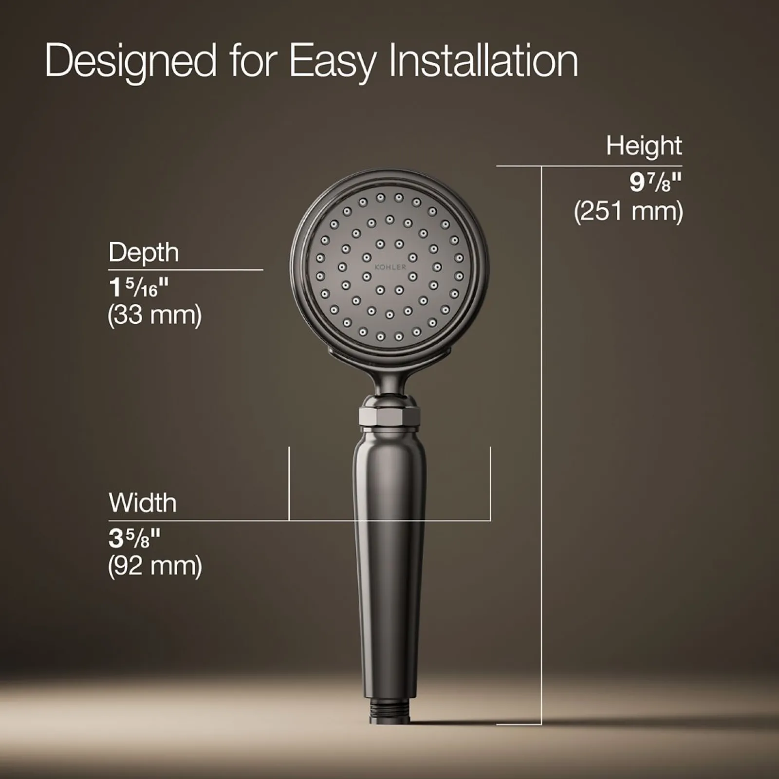 Single-function handshower, 1.75 gpm^Kohler