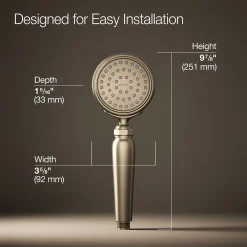 Single-function handshower, 2.5 gpm^Kohler Discount
