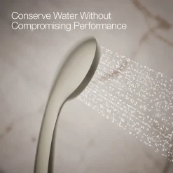 Single-function handshower with Eco-Boost^Kohler Outlet