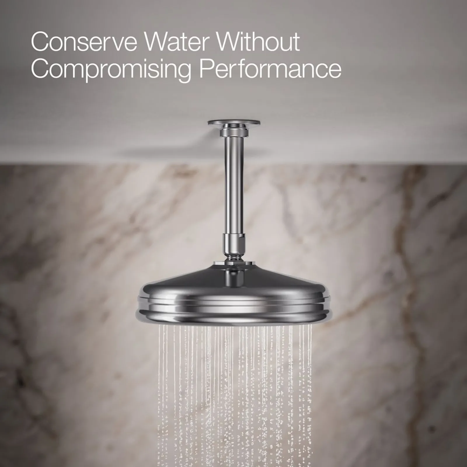 8" single-function rainhead, 2.5 gpm^Kohler Discount
