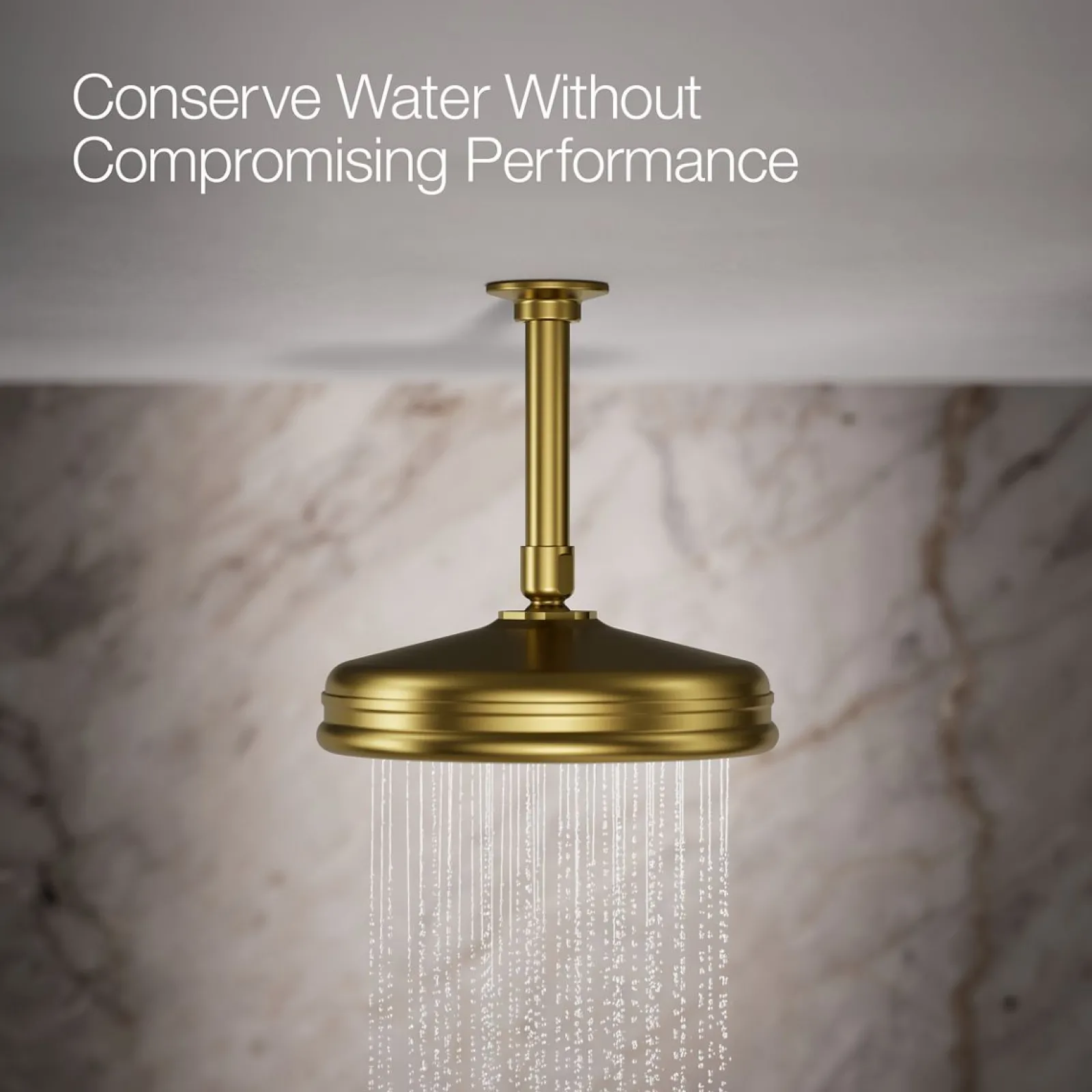 8" single-function rainhead, 2.5 gpm^Kohler Discount