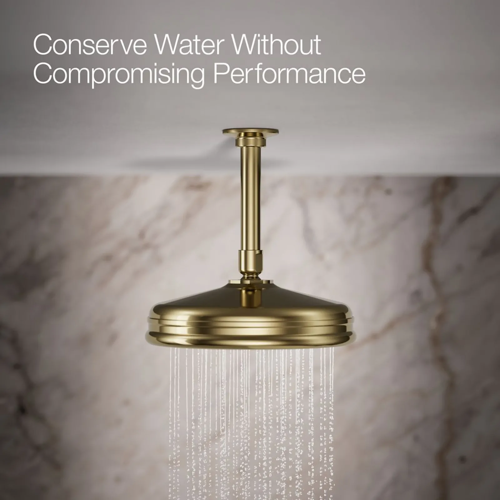 8" single-function rainhead, 2.5 gpm^Kohler Discount