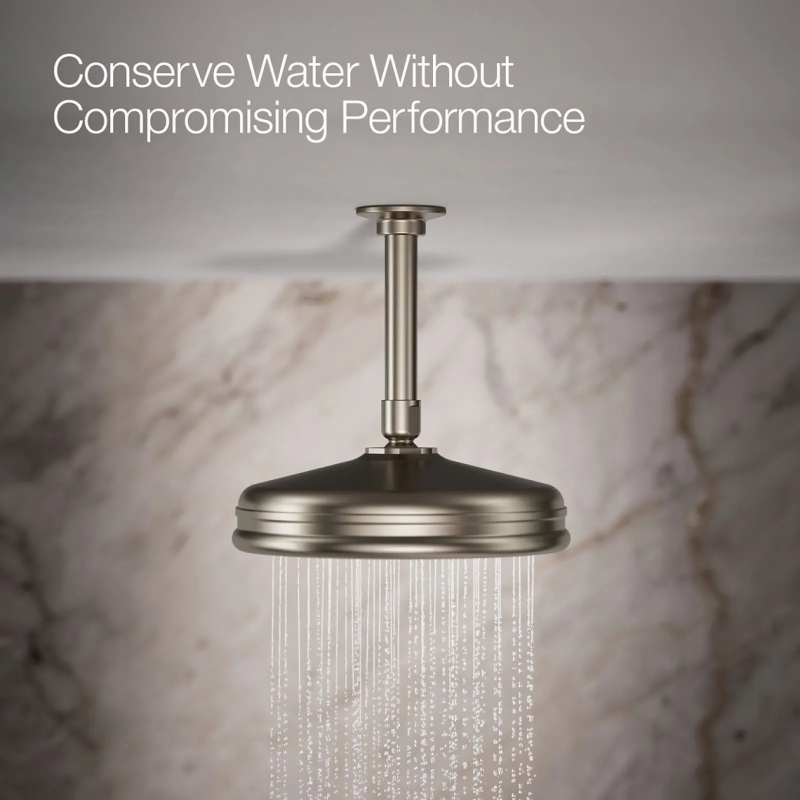 8" single-function rainhead, 2.5 gpm^Kohler Discount