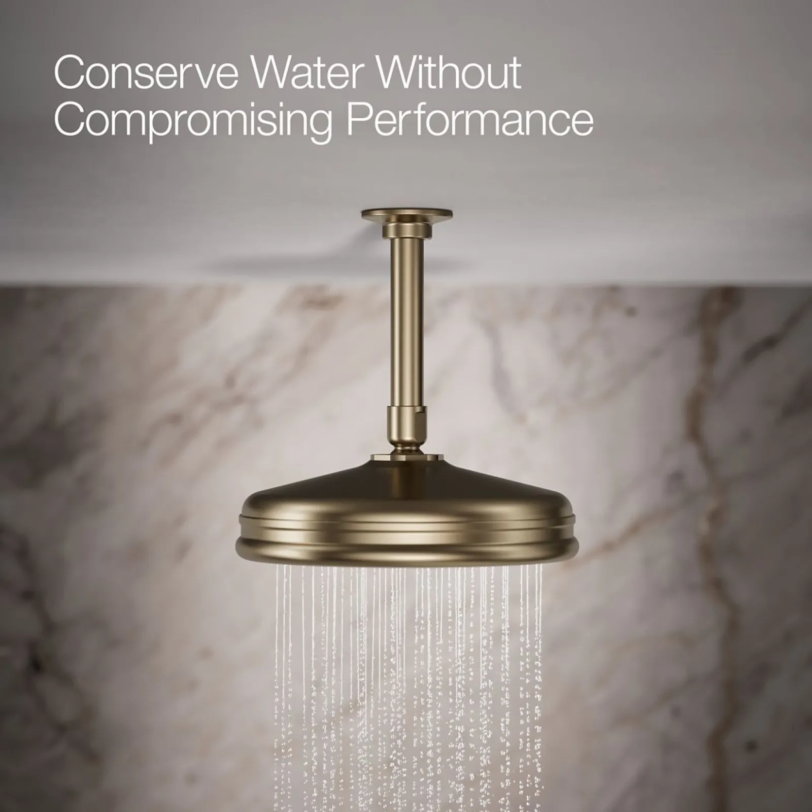 8" single-function rainhead, 2.5 gpm^Kohler Discount