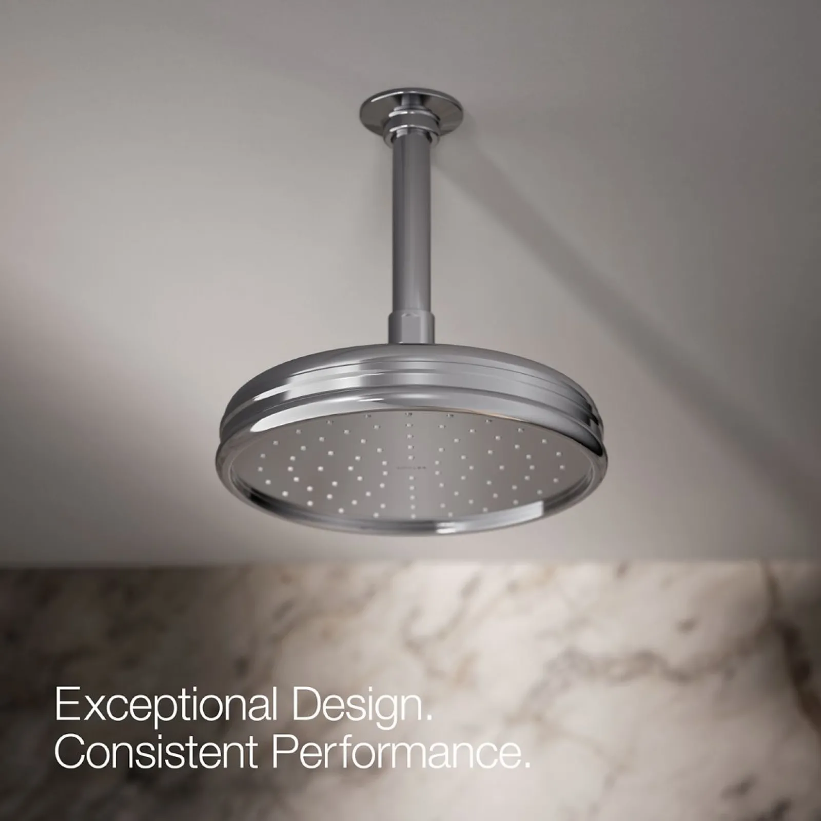 8" single-function rainhead, 2.5 gpm^Kohler Discount