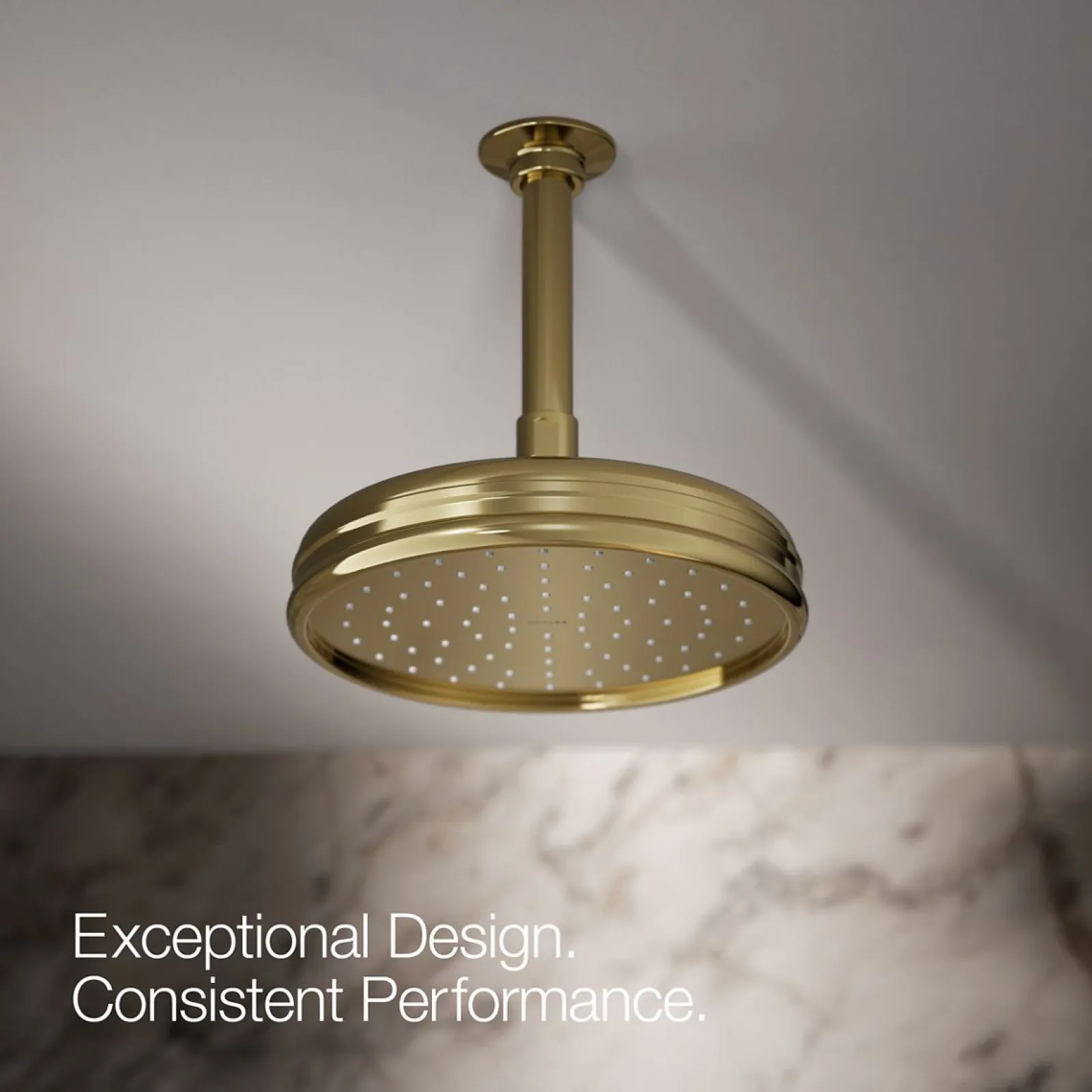 8" single-function rainhead, 2.5 gpm^Kohler Discount