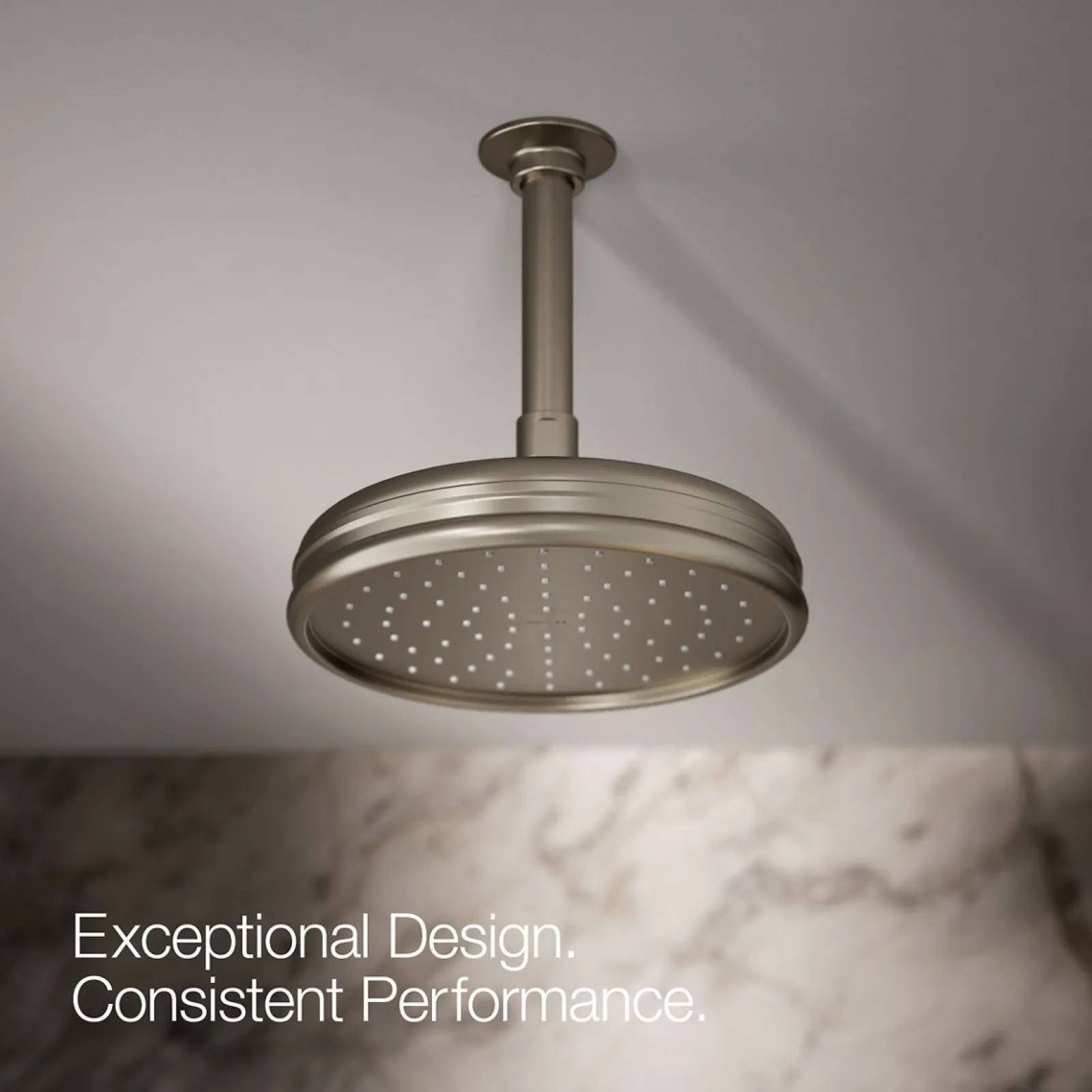 8" single-function rainhead, 2.5 gpm^Kohler Discount