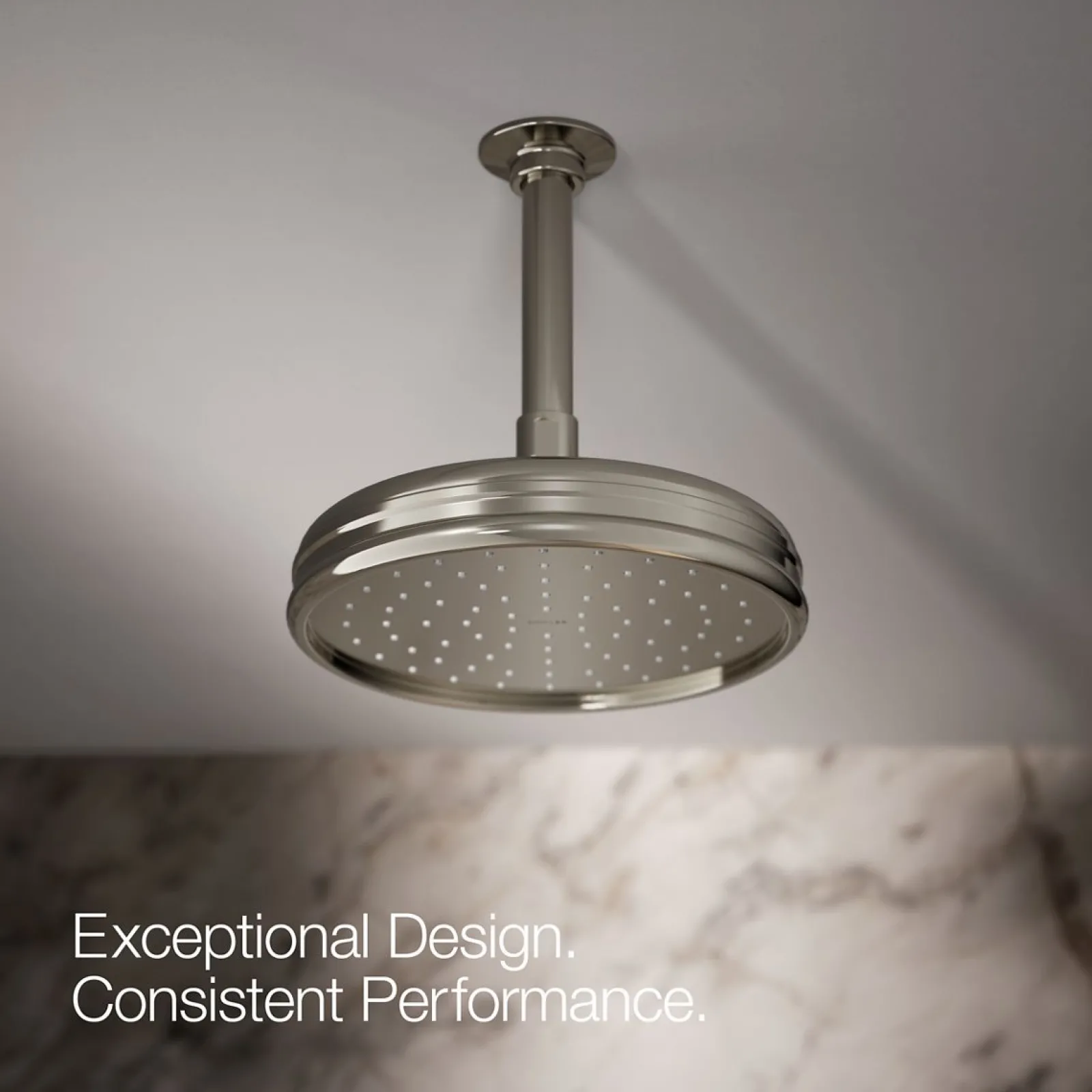 8" single-function rainhead, 2.5 gpm^Kohler Discount
