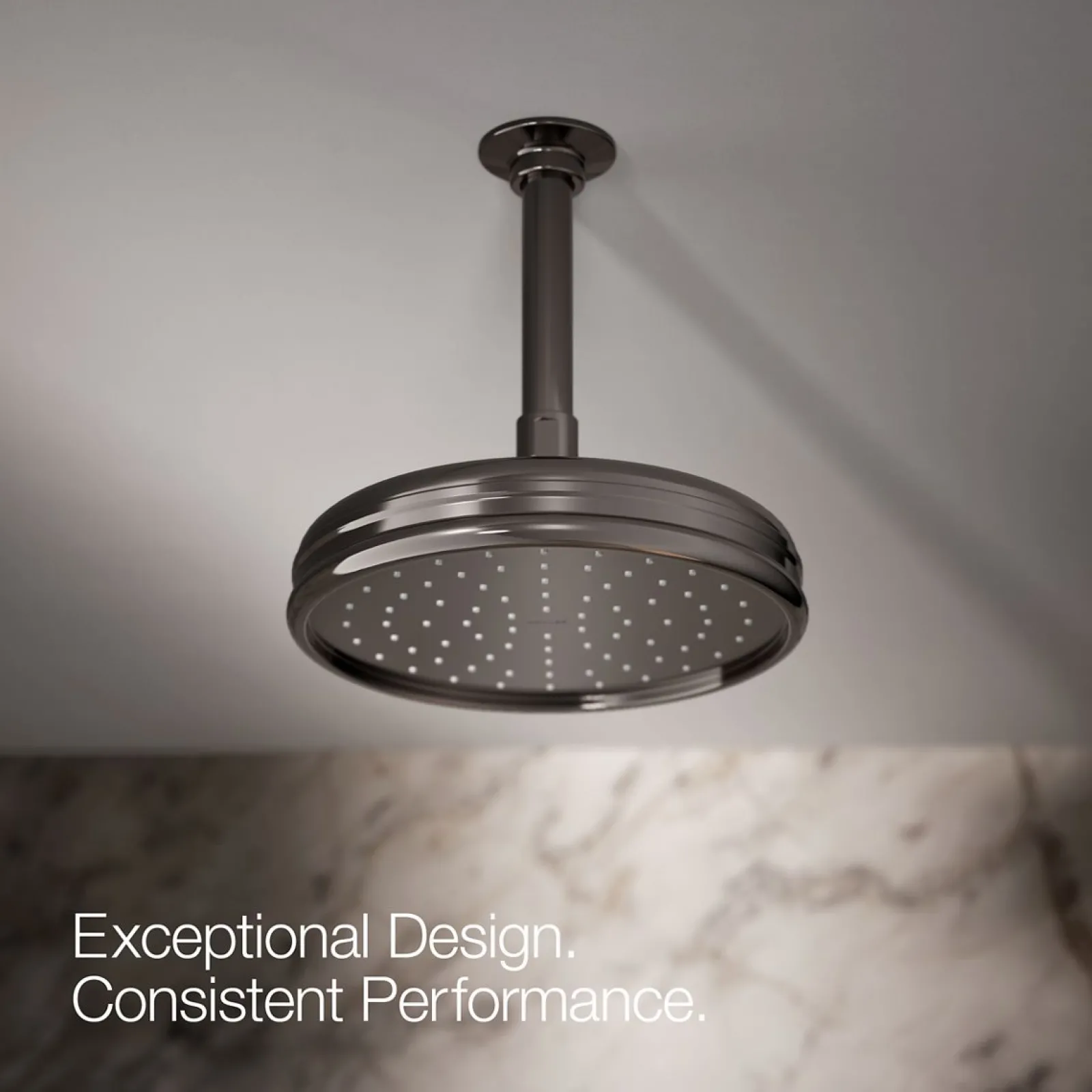8" single-function rainhead, 2.5 gpm^Kohler Discount