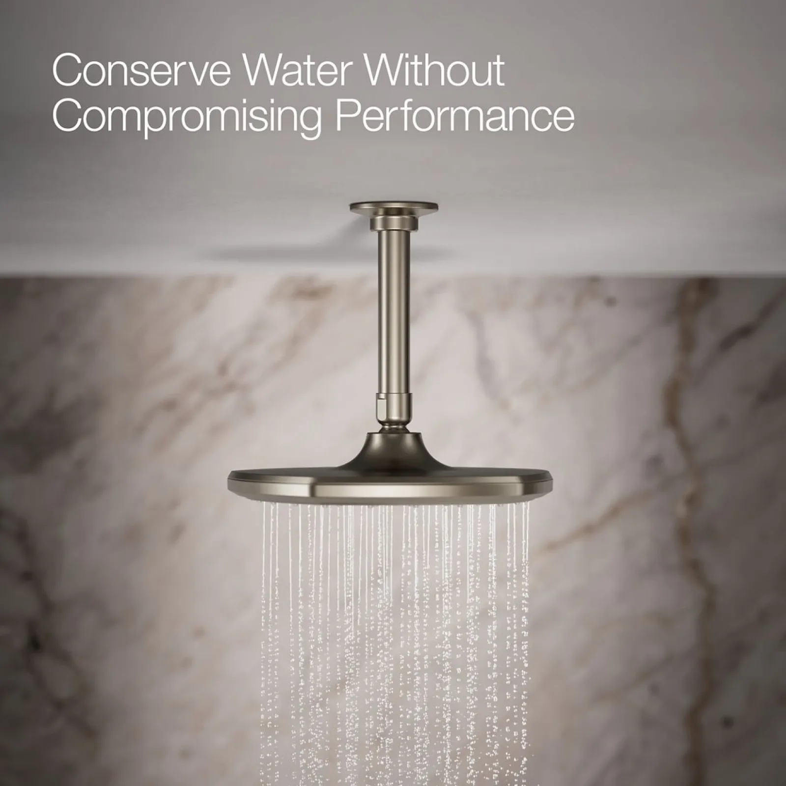 8" single-function rainhead, 1.75 gpm^Kohler Best