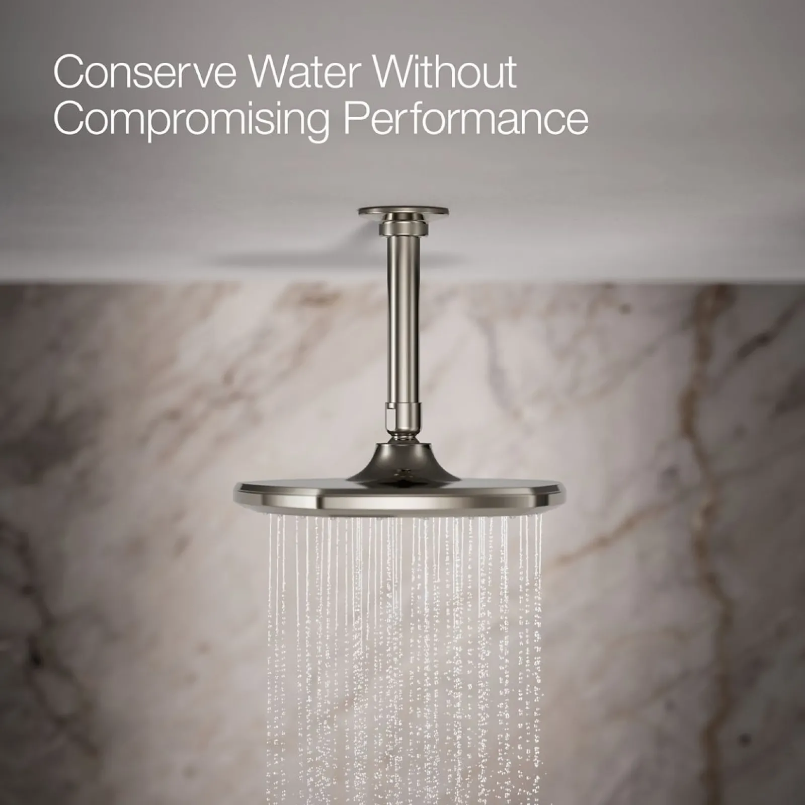 8" single-function rainhead, 1.75 gpm^Kohler Best
