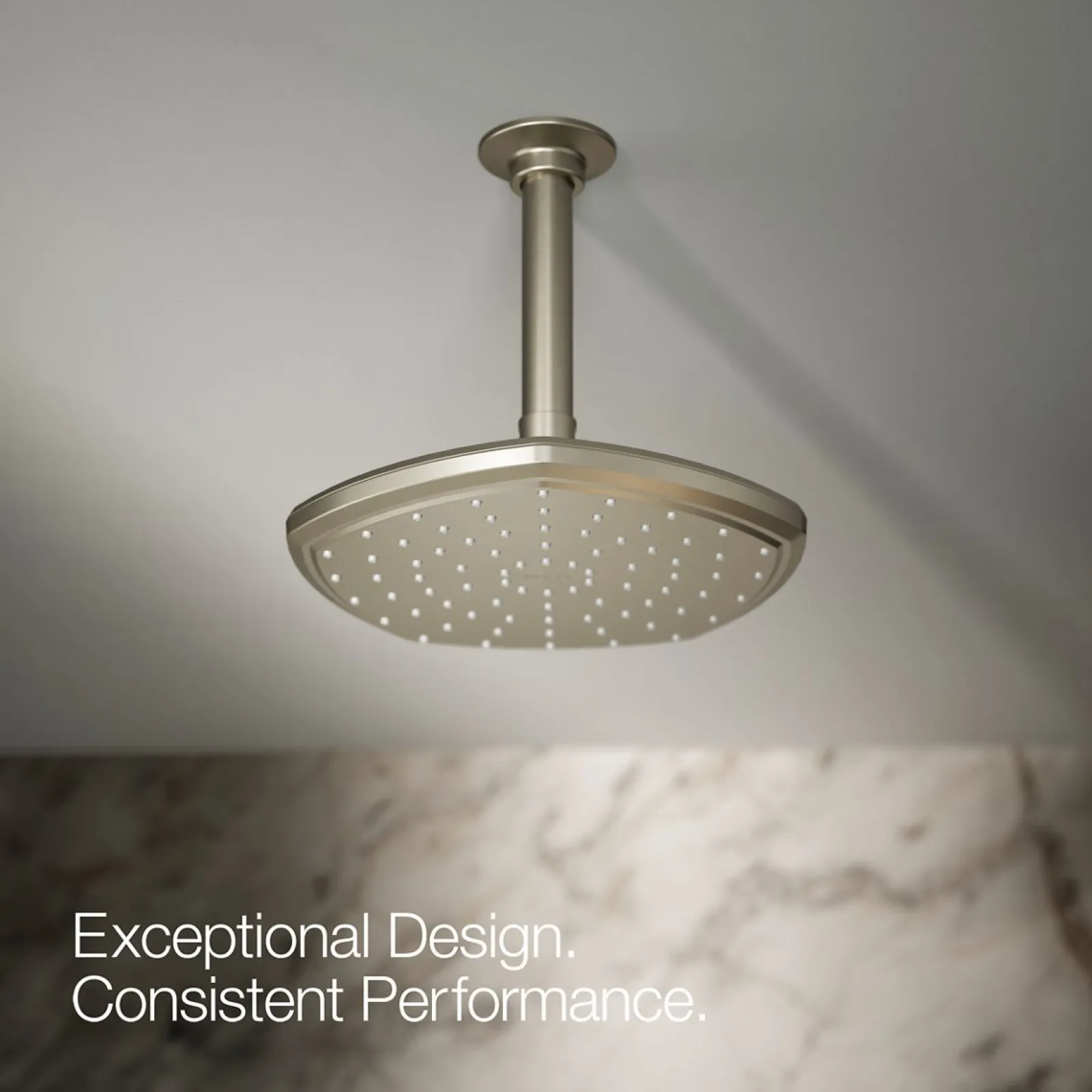 8" single-function rainhead, 1.75 gpm^Kohler Best