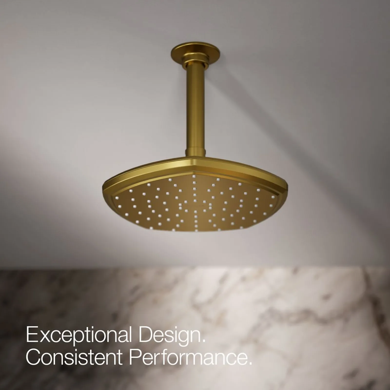 8" single-function rainhead, 1.75 gpm^Kohler Best