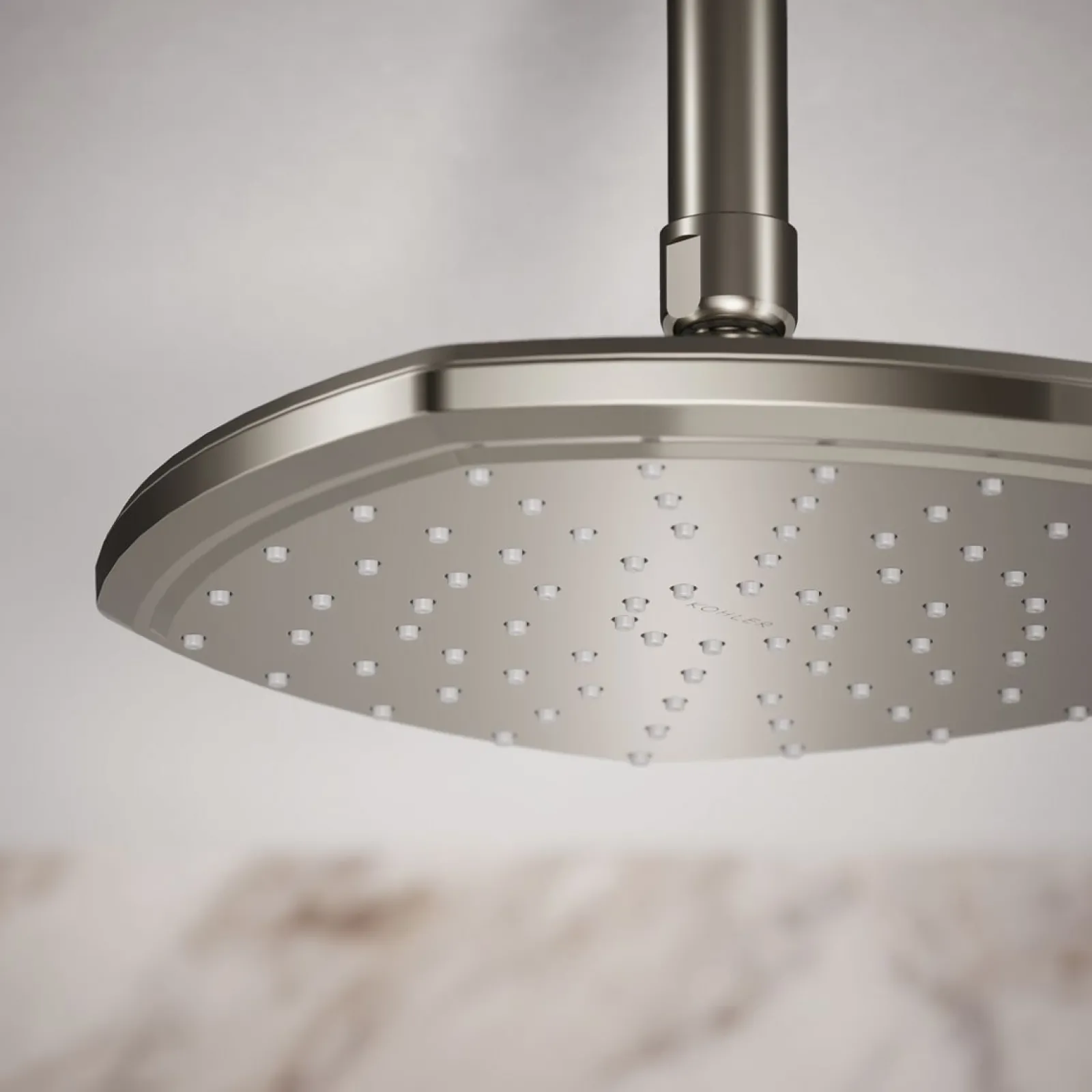 8" single-function rainhead, 2.5 gpm^Kohler Hot