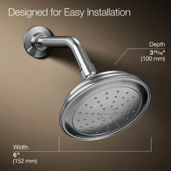 Single-function showerhead, 2.5 gpm^Kohler Outlet