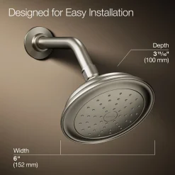 Single-function showerhead, 2.5 gpm^Kohler Outlet