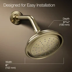 Single-function showerhead, 2.5 gpm^Kohler Outlet