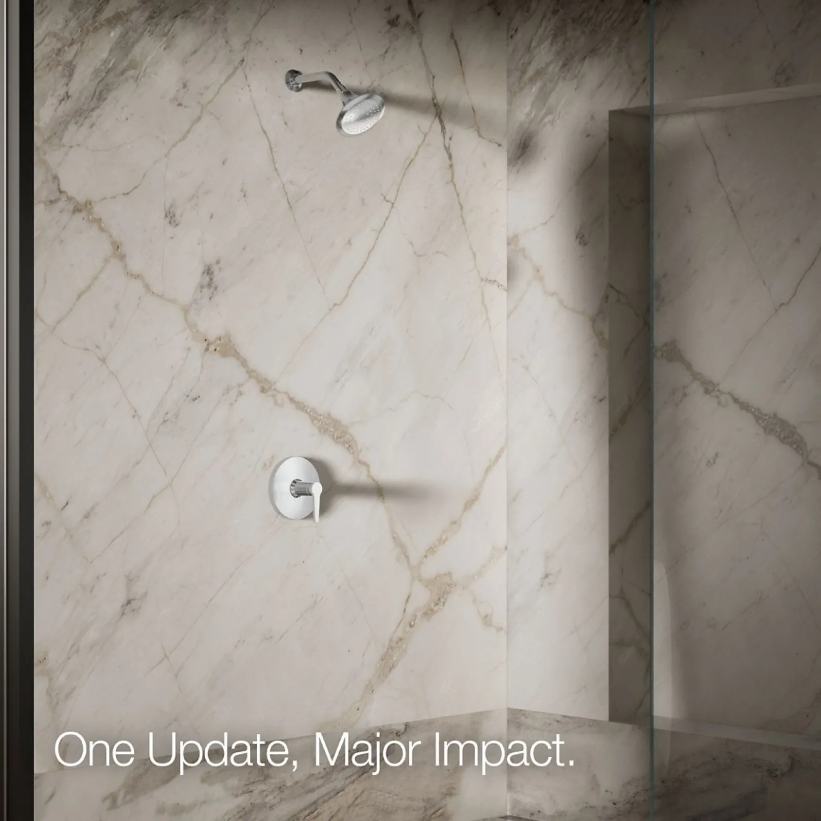 Single-function showerhead, 2.5 gpm^Kohler Outlet