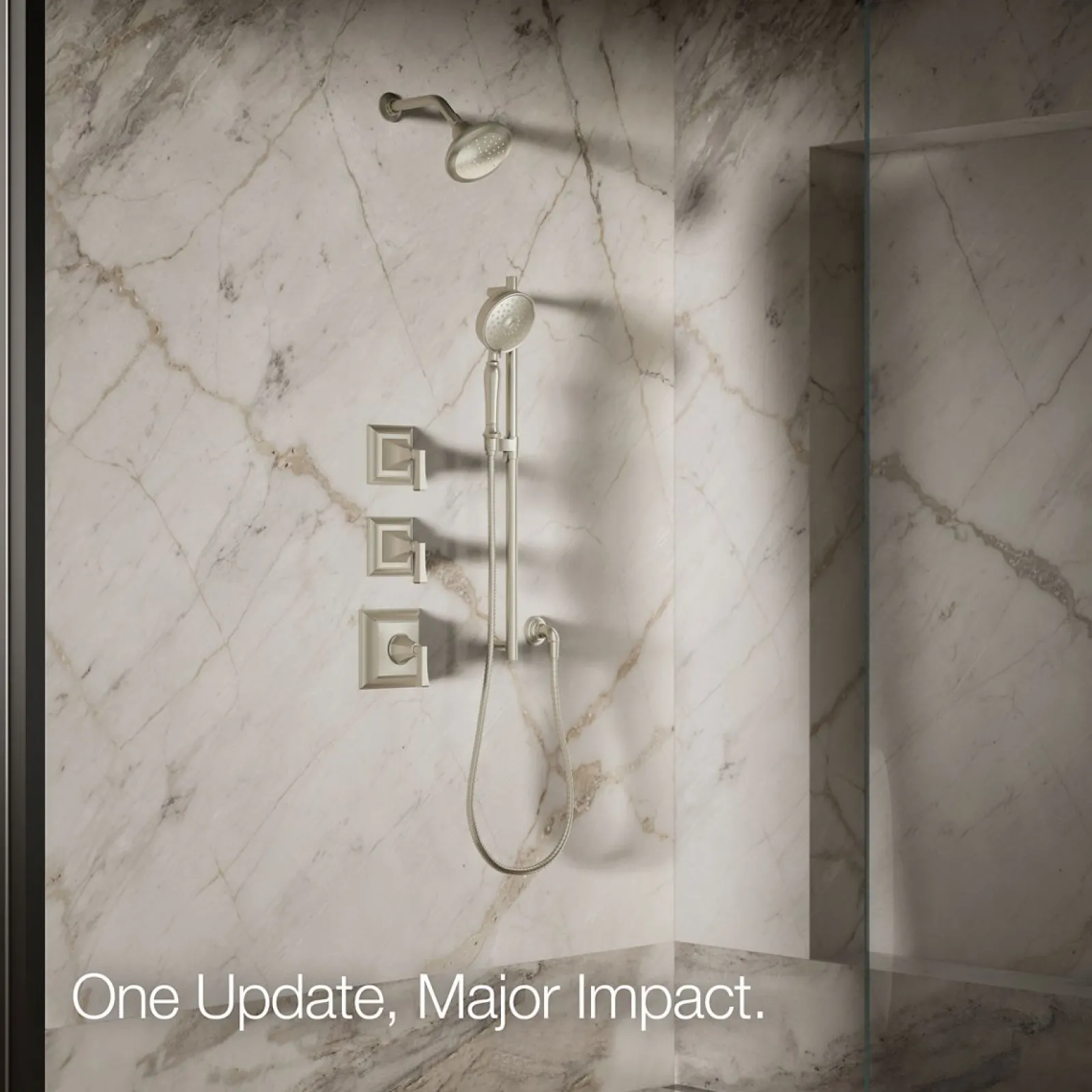 Single-function showerhead, 2.5 gpm^Kohler New