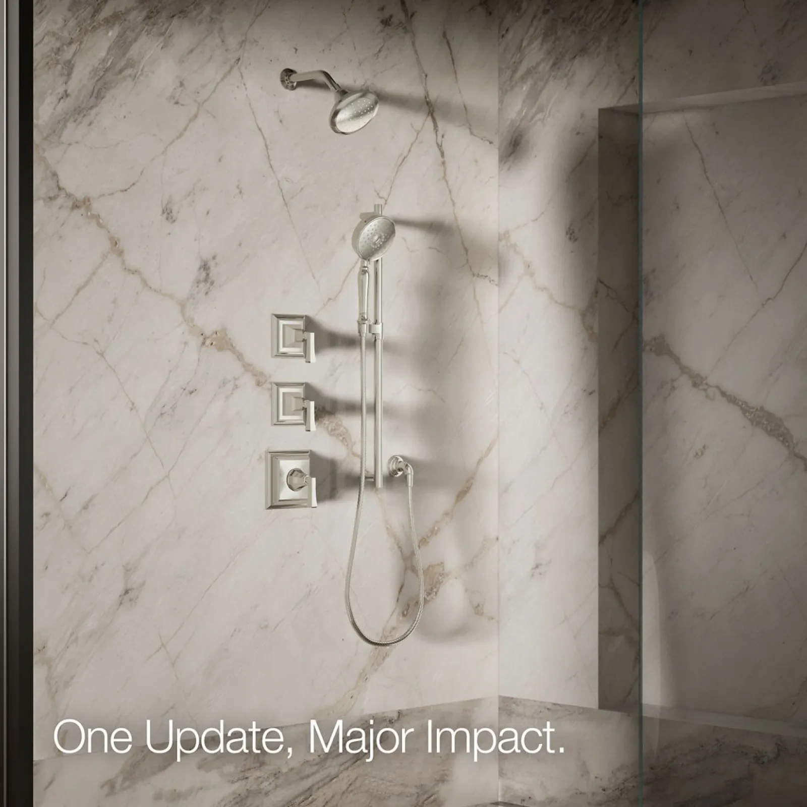 Single-function showerhead, 2.5 gpm^Kohler New