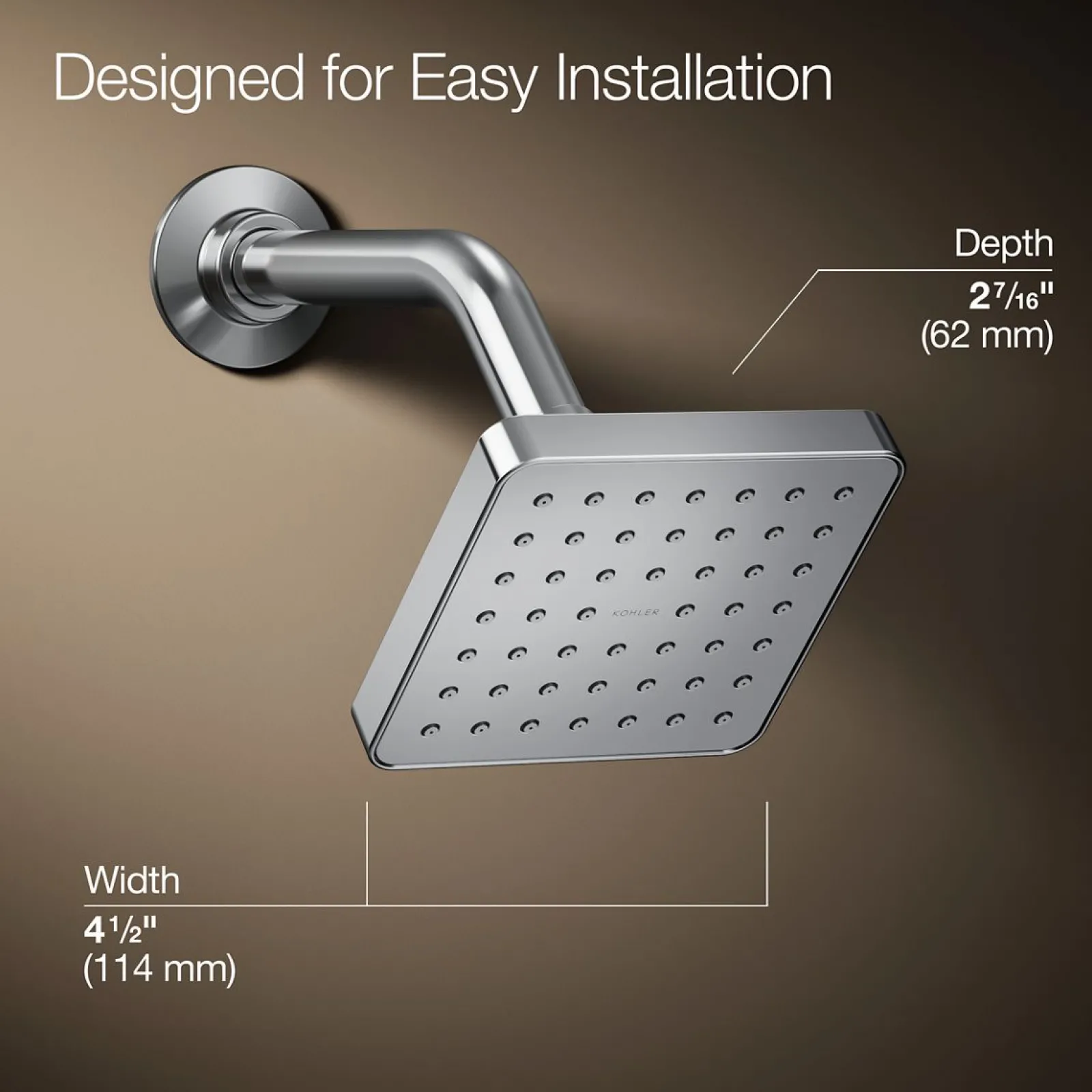 Single-function showerhead, 1.5 gpm^Kohler