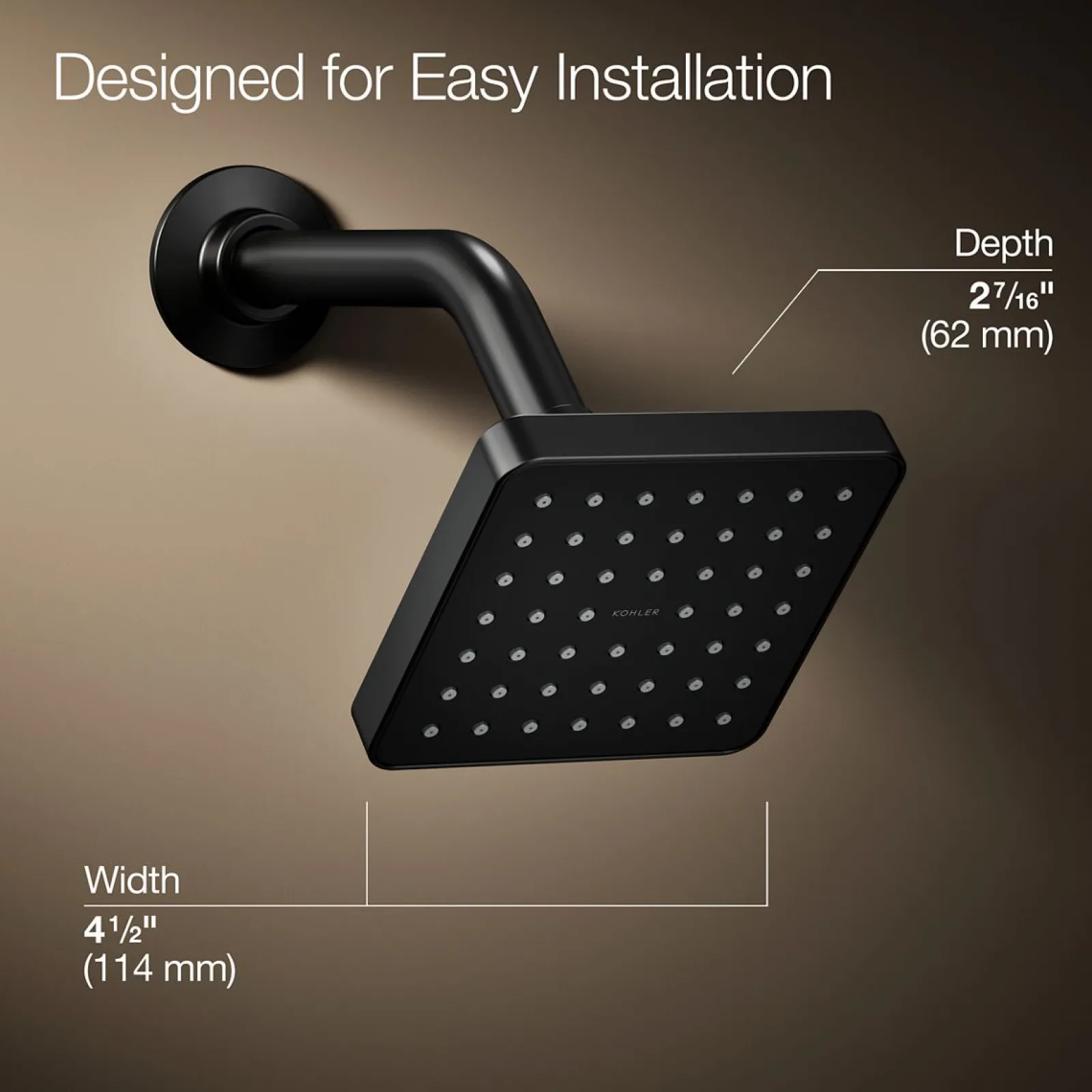 Single-function showerhead, 1.5 gpm^Kohler