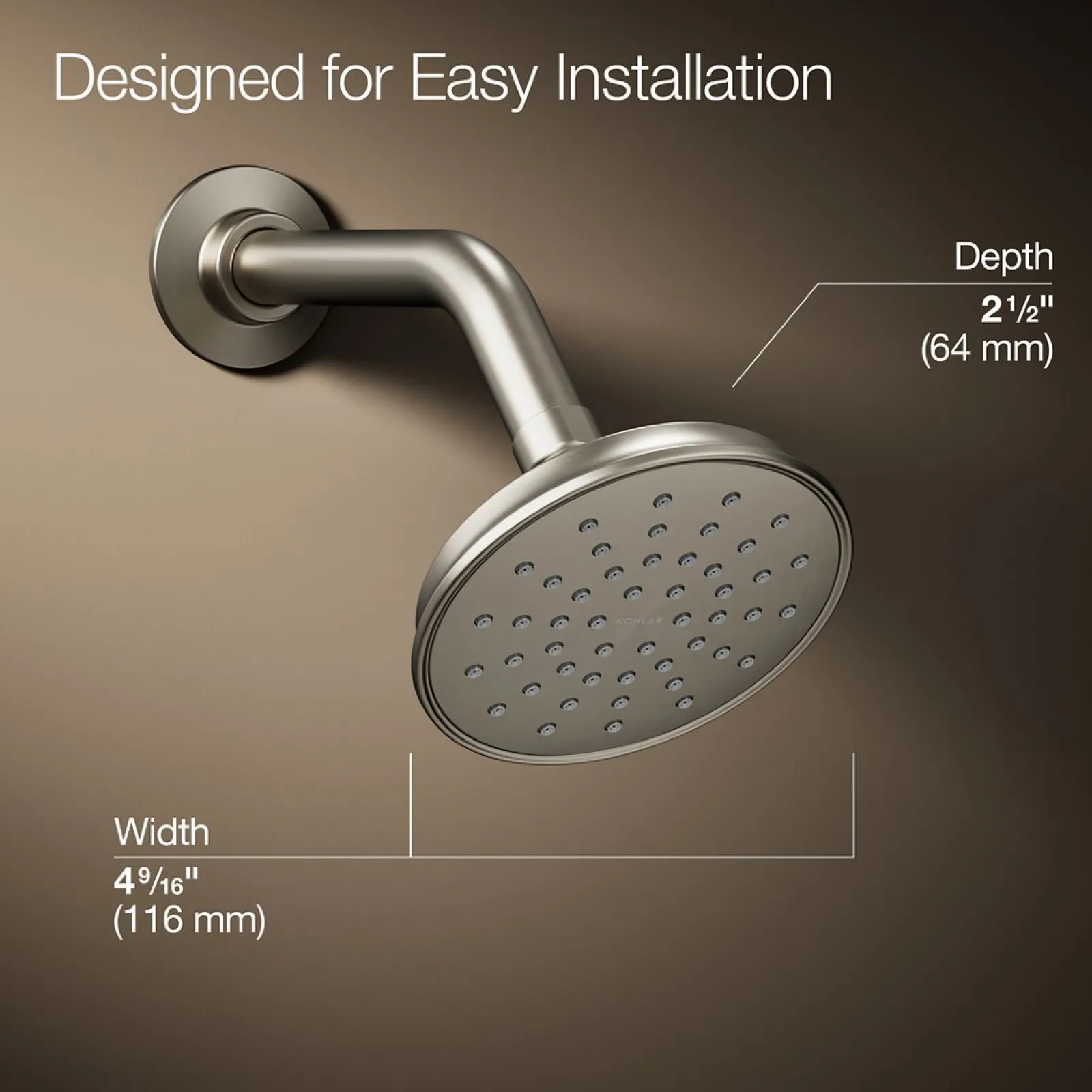 Single-function showerhead, 1.75 gpm^Kohler Discount