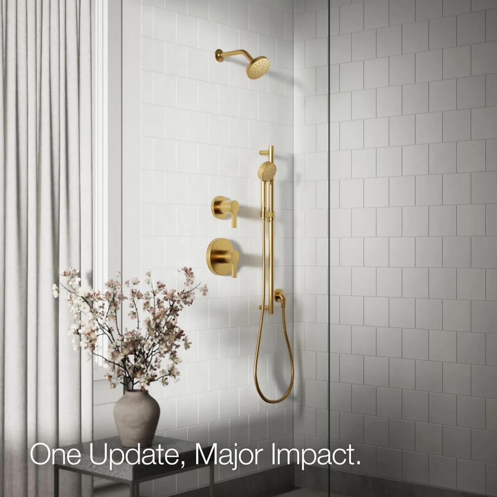 Single-function showerhead, 1.75 gpm^Kohler New