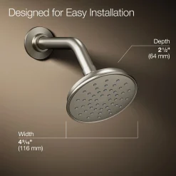 Single-function showerhead, 2.5 gpm^Kohler Online