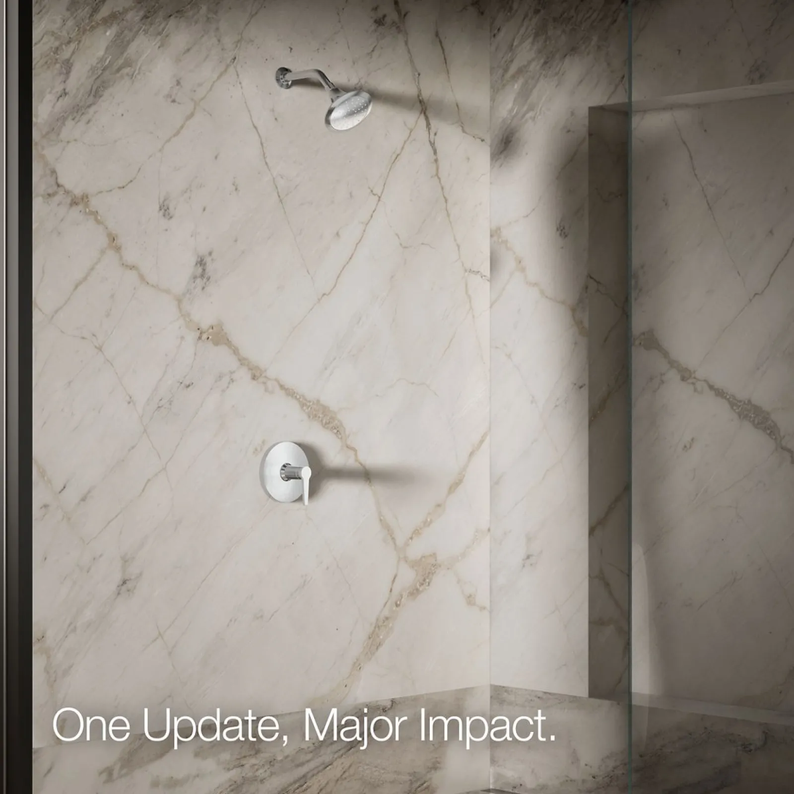 Single-function showerhead, 1.75 gpm^Kohler Hot