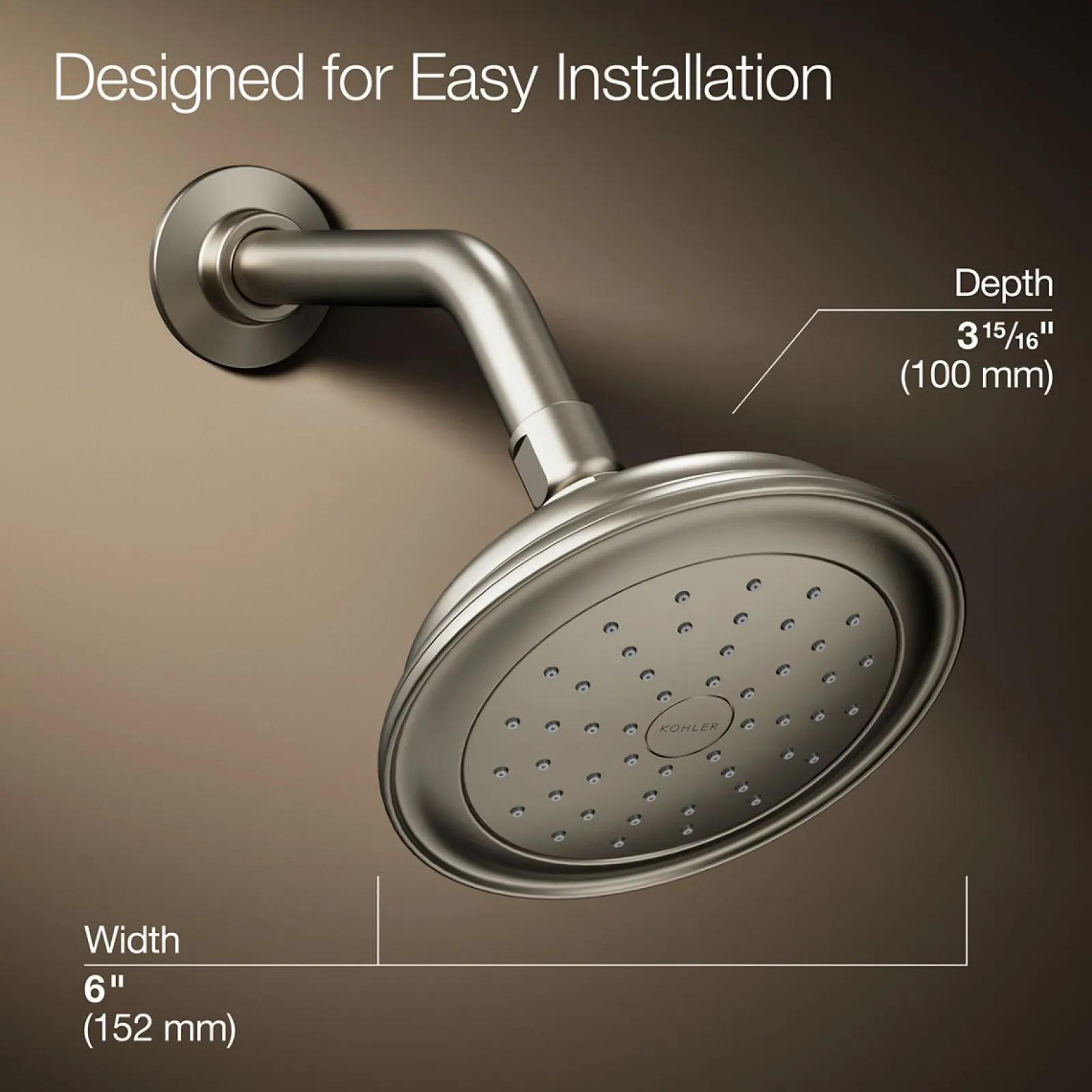 Single-function showerhead, 1.75 gpm^Kohler Outlet
