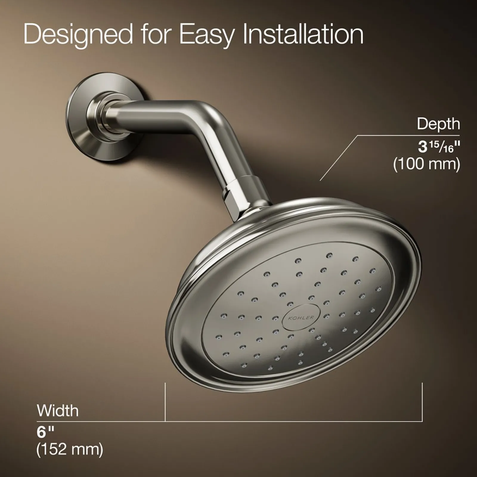 Single-function showerhead, 1.75 gpm^Kohler Outlet